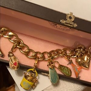 New Juicy Couture Beach Themed charm bracelet Mermaidcore